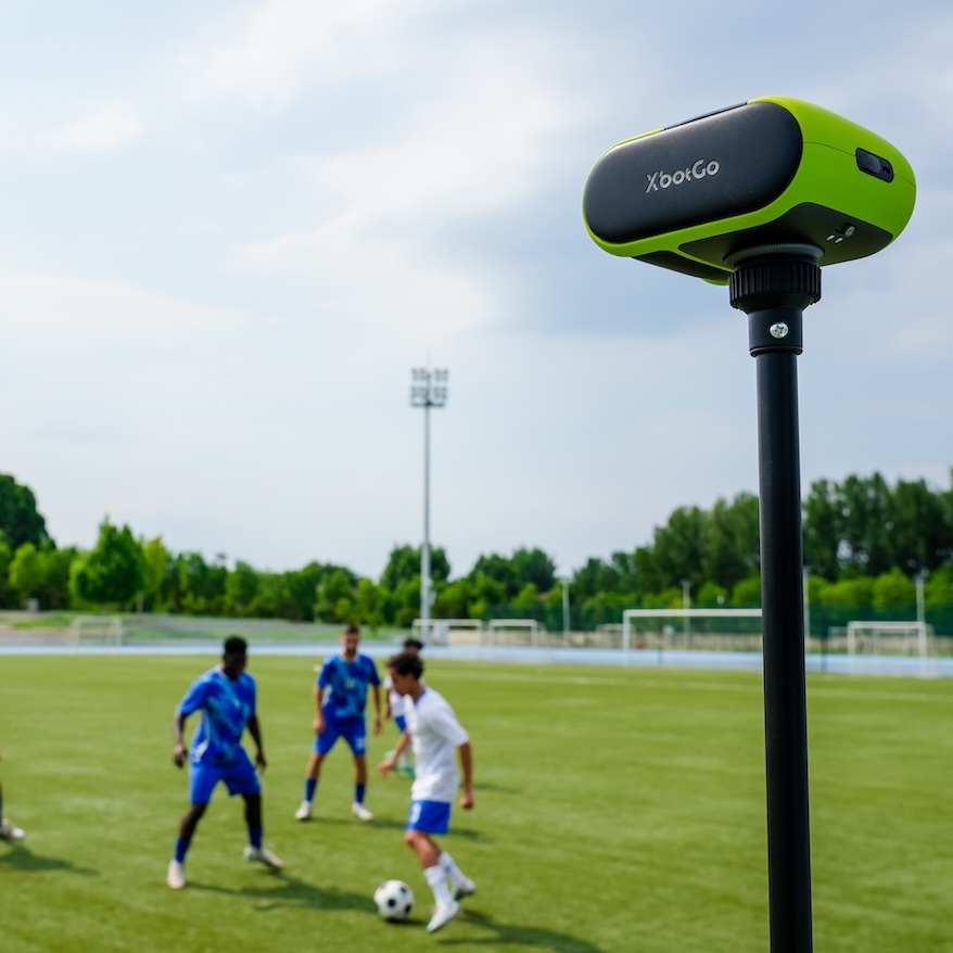 Academie de fotbal din România folosind XbotGo Falcon pentru filmare meciuri